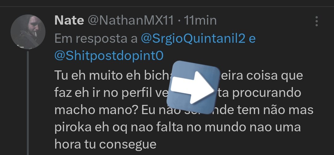 NathanMX11's tweet photo. @SrgioQuintanil2 @Shitpostdopint0 Ihhhh ala ta metendo o loko copião kkkkkkkkkkkkkkkkk https://t.co/6d5IzWQvMH