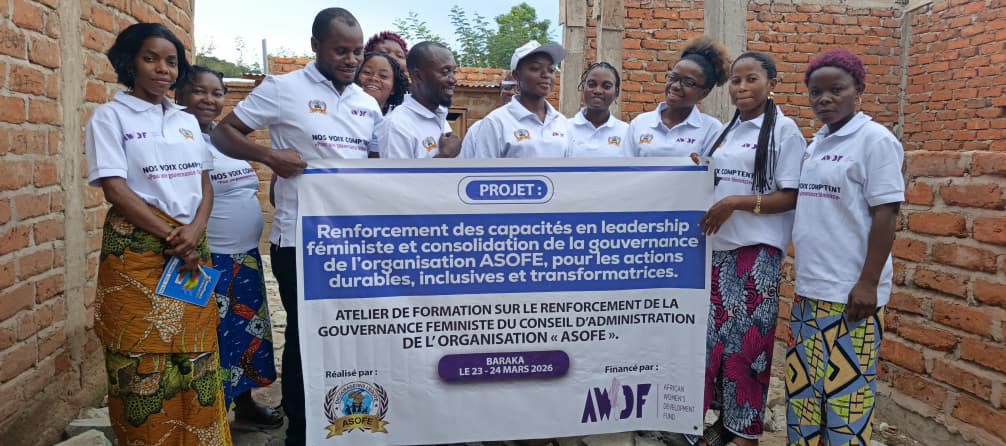 asofeasbl's tweet photo. "Clôture réussie de notre atelier de renforcement de la gouvernance féministe ! ASOFE a tenu un atelier de 2 jours pour renforcer la gouvernance féministe de son Conseil d'Administration, avec le soutien de l'African Women's Development Fund. Rôles clarifiés, leadership féministe https://t.co/vDMWIk3xFq