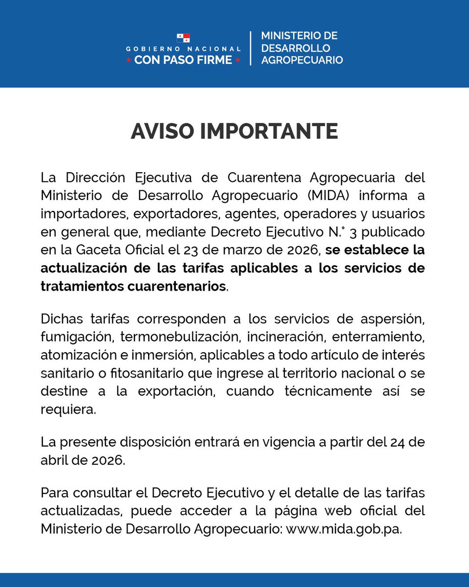 Ministerio de Desarrollo Agropecuario tweet media