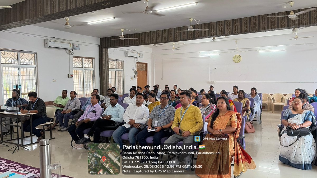 #Workshop on “Design &amp; Development of Question Bank for U.G. Classes as per NEP-2020” Organized by IQAC
Chief Guest - Dr. Siddharth Sankar Padhi, OSD in Odia Language
Lit. &amp; Cult. Dept.,Govt. of Odisha
Keynote speaker-Dr. J. N. Patnaik, Principal (Retd.) <a href="/DHE_Odisha/">Higher Education Department, Govt. of Odisha 🇮🇳</a> <a href="/DM_Gajapati/">Collector Gajapati</a>