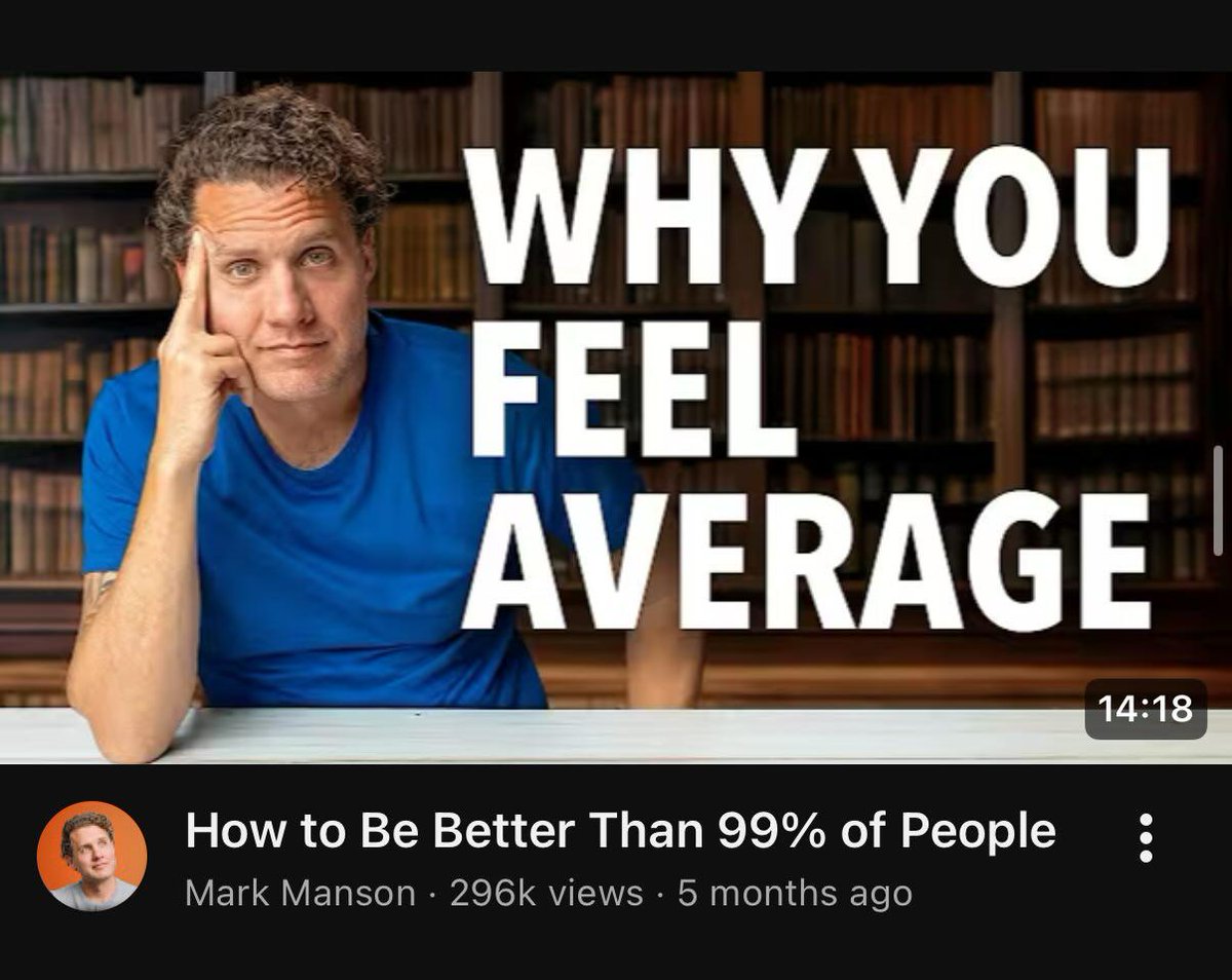 Wordofwise_'s tweet photo. 4 videos if you don’t want to stay average: https://t.co/y1xTTfdrp0
