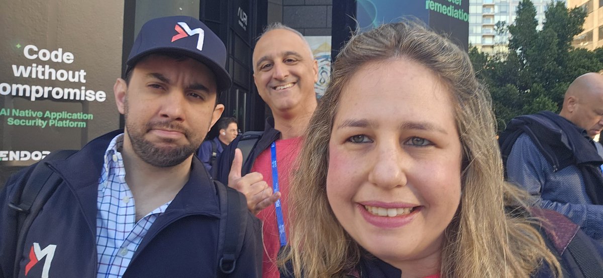 MiggoSecurity's tweet photo. Day 2 at 𝗥𝗦𝗔 𝗖𝗼𝗻𝗳𝗲𝗿𝗲𝗻𝗰𝗲 𝟮𝟬𝟮𝟲!
Great conversations about AI runtime security, real exploitability, and what’s actually keeping security teams up at night.

Come say hi at 𝗕𝗼𝗼𝘁𝗵 # 𝗡-𝟲𝟱𝟳𝟯, 𝗡𝗼𝗿𝘁𝗵 𝗛𝗮𝗹𝗹.

⚠️ Tomorrow’s private session:
Daniel Shechter + Jonathan Price on turning production telemetry into real security decisions, by building runtime security directly on top of observability.

Grab a spot:
https://t.co/IirYZZLlED

#RSAC #AppSec #RuntimeSecurity #CyberSecurity