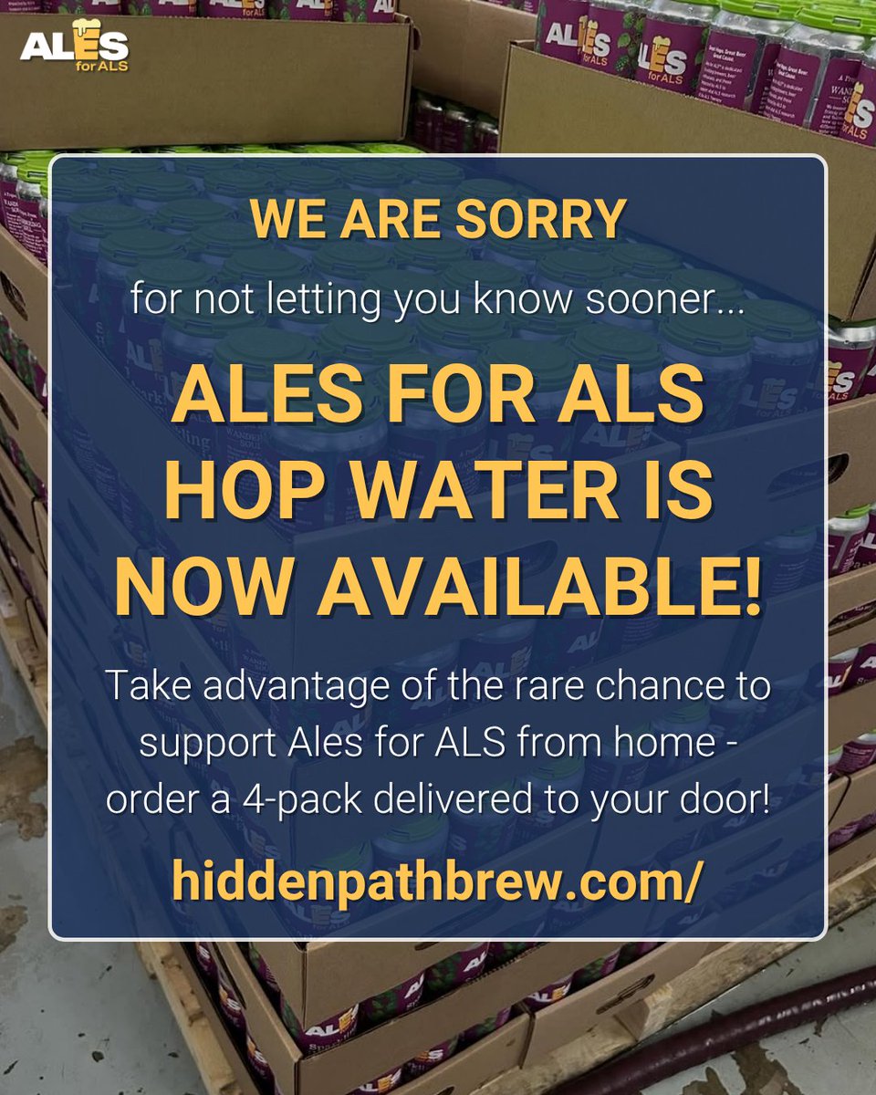 Ales for ALS tweet media