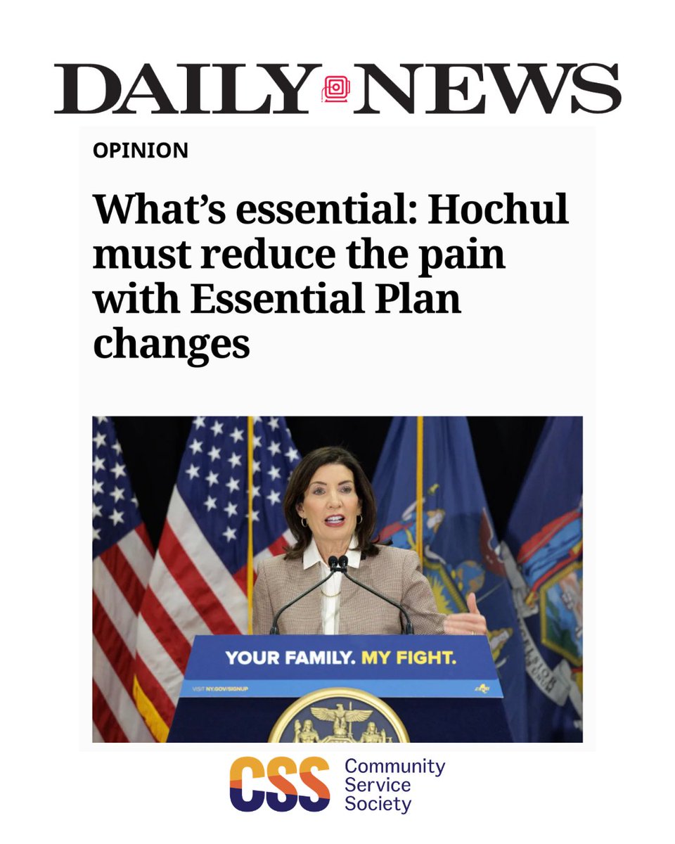 Community Service Society of New York (CSS) tweet media