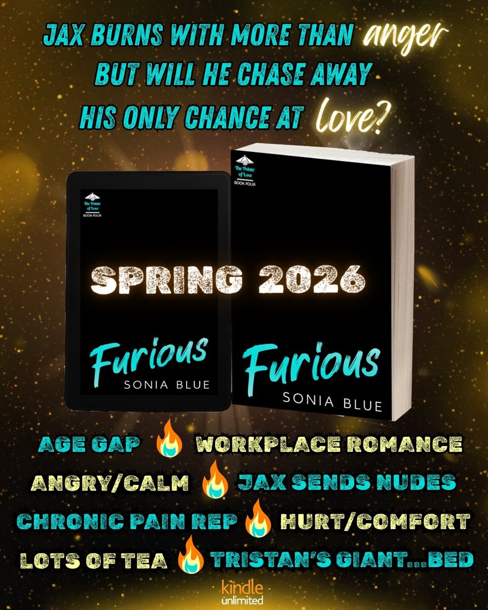 𝗙𝘂𝗿𝗶𝗼𝘂𝘀 is coming✨️this spring!✨
Want an ARC? shorturl.at/boFtP 

🔥🔥🔥 
 
"You know, if I wasn’t in pain, I’d be unstoppable.”  

“I think you’re unstoppable already,” Tristan proclaimed.   

#mmromance