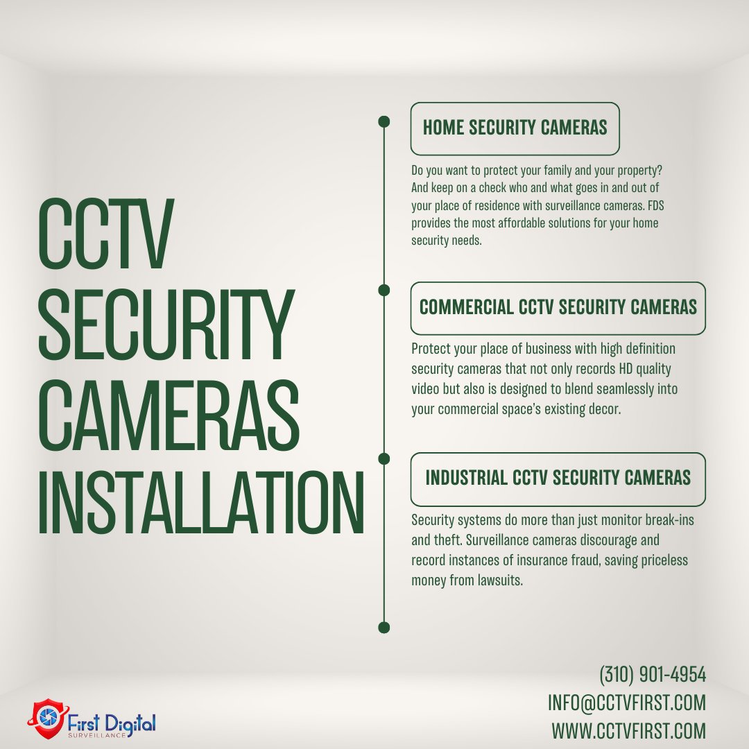 cctv1st's tweet photo. Protect your property with a CCTV Security System installed by professionals who understand Los Angeles security needs.

📍 Serving Los Angeles
📞 (310) 901-4954
📧 info@cctvfirst.com

🌐 https://t.co/WMREmADFAP

#SecurityCameraInstallation #CCTVInstallationNearMe https://t.co/6vD9iiDCnU