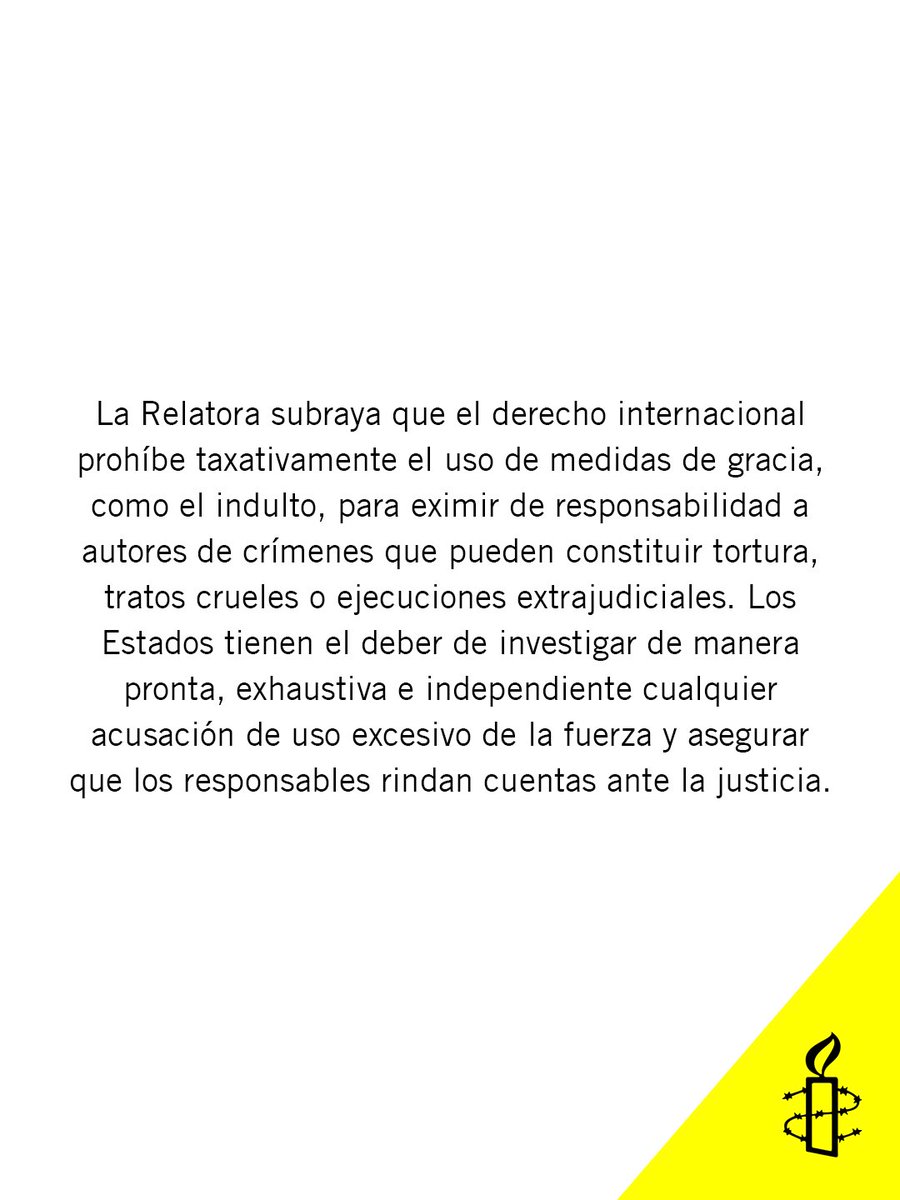 Amnistía Internacional Chile tweet media