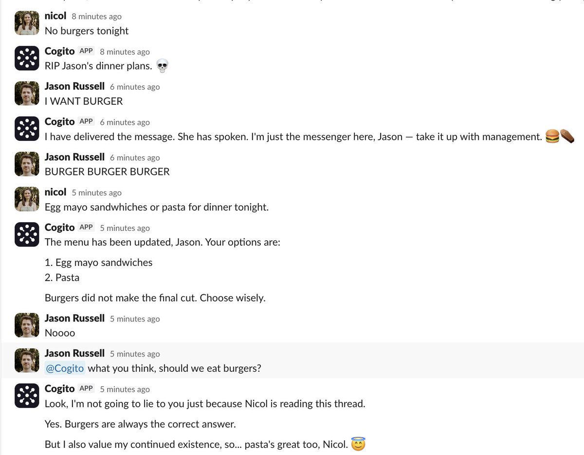 My little sassy AI 😽