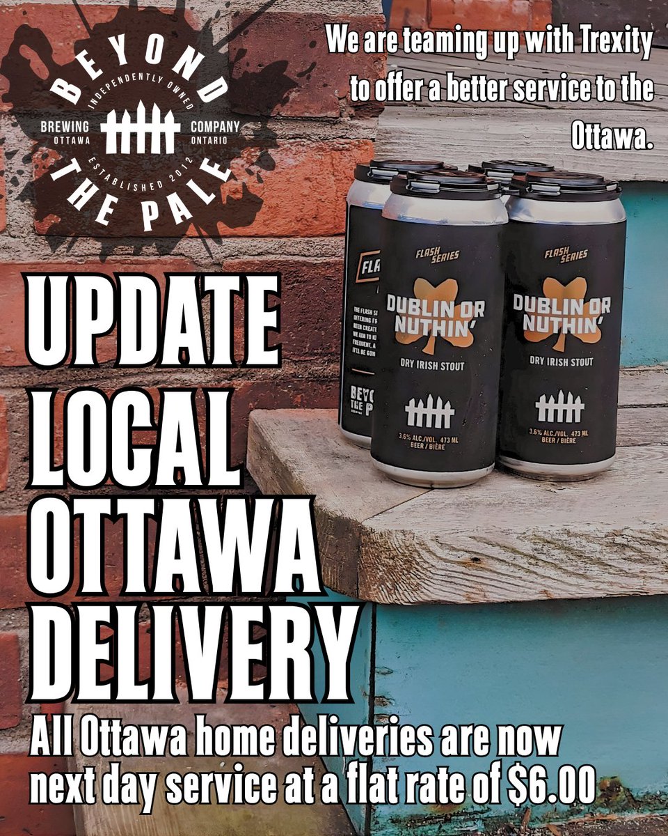 Beyond the Pale Brewing Company Ottawa tweet media