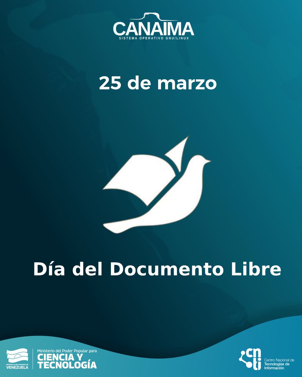 Canaima GNU/Linux tweet media