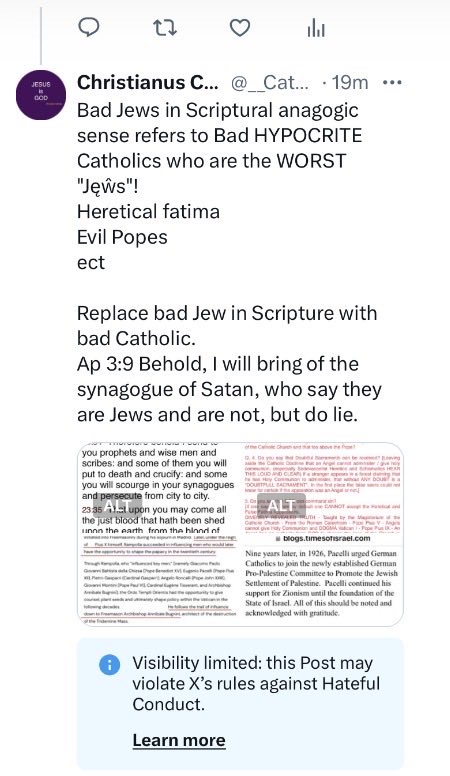 Christianus Catholicus tweet media