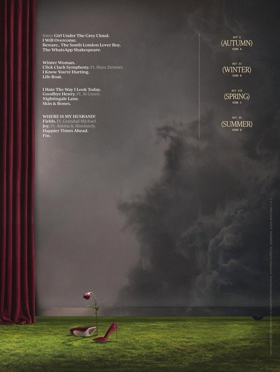 did RAYE release an album today tweet media