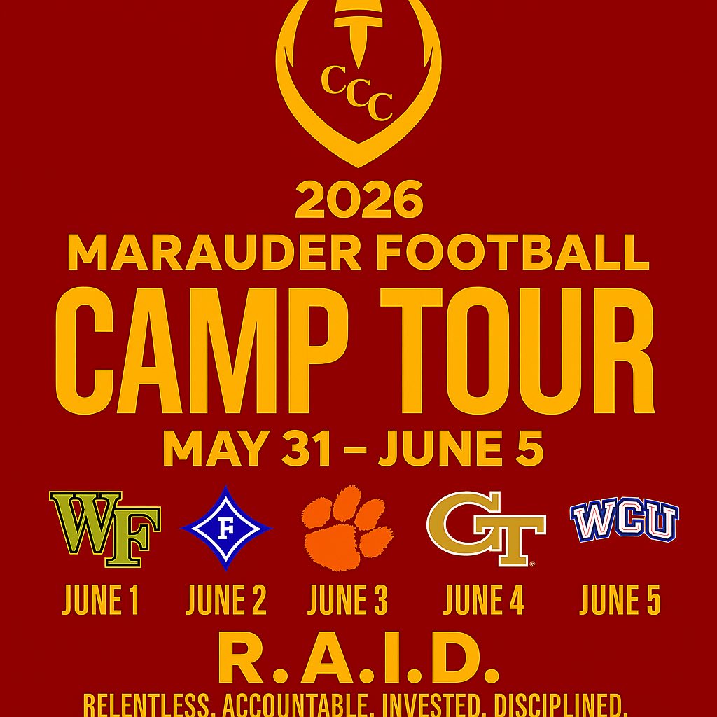 CCC Marauders Football tweet media