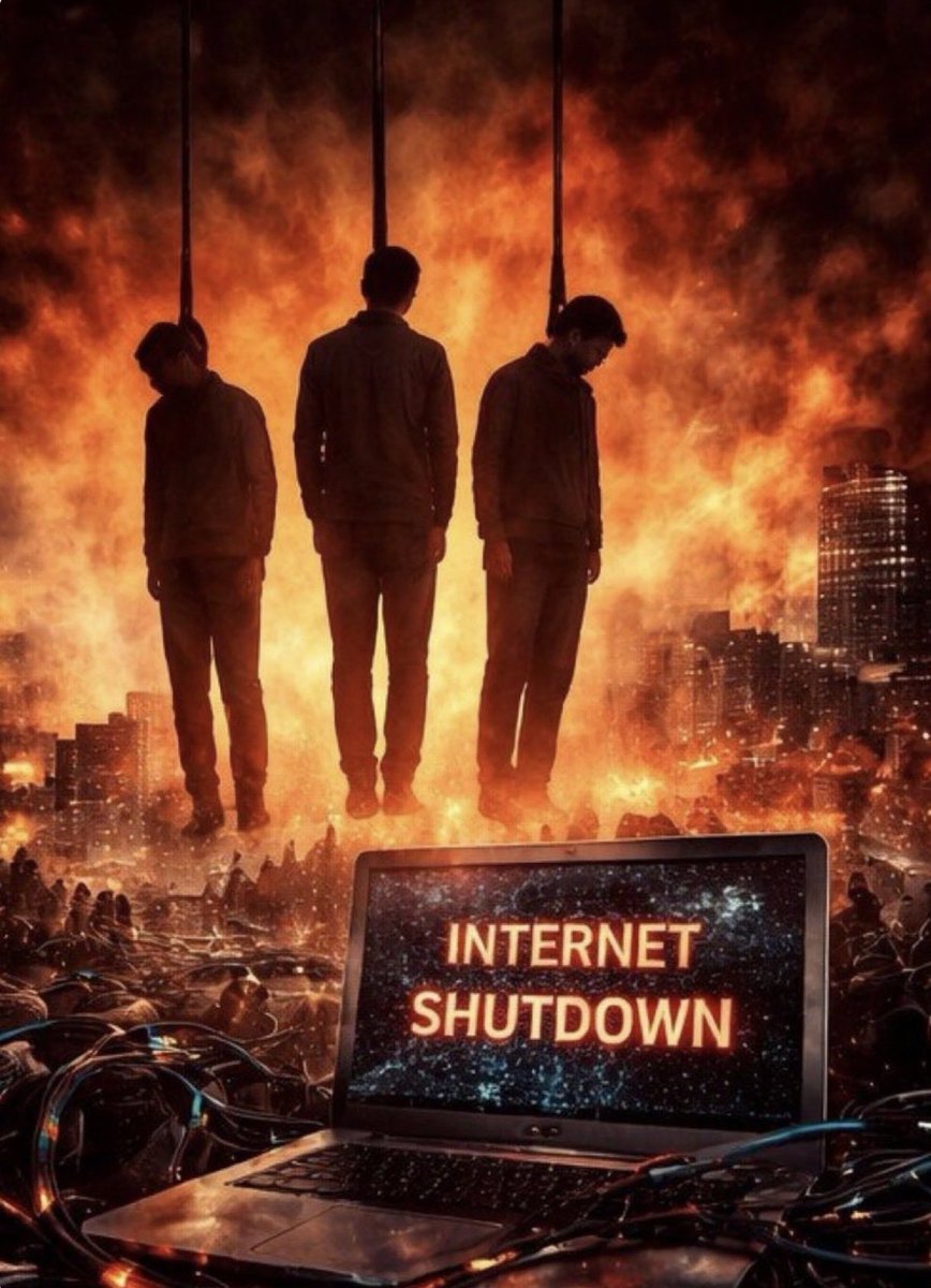 The Islamic terrorist regime has dragged Iran into its 25rd day of total internet blackout — more than three full weeks of enforced digital isolation while violence and airstrikes continue across the country.
90 million ordinary Iranians are now trapped in silence: unable to call