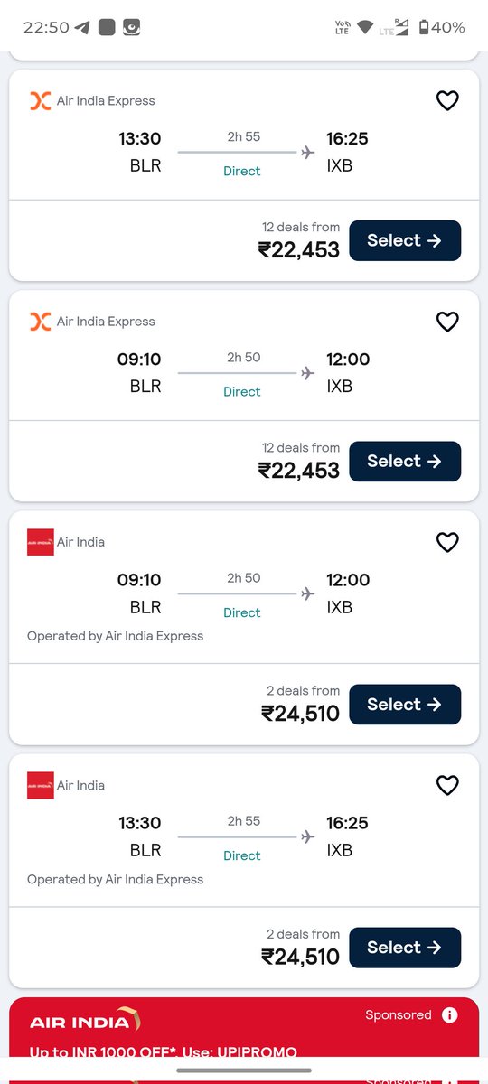 Hwy99Boss's tweet photo. @DGCAIndia so airlines have spiked fares thru the roof prior to election dates, and it includes national carriers @airindia, @AirIndiaX, + @AkasaAir, @IndiGo6E. A fundamental right has now become instrument to business and this is not fair! ⚠️ 🔊 @MoCA_GoI @jagograhakjago https://t.co/YR4oYBESQB