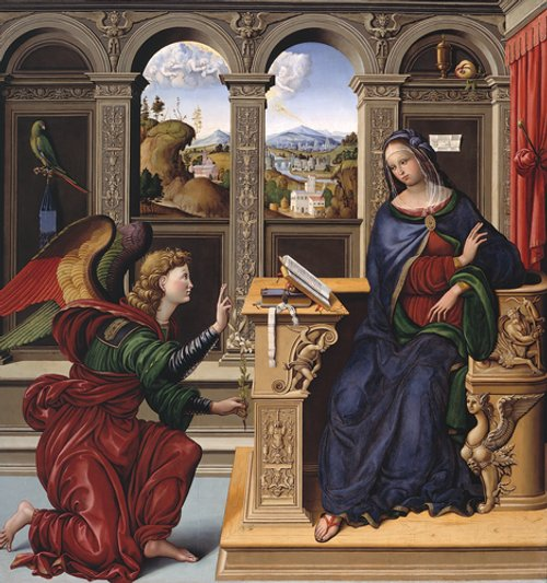 AutisticCath's tweet image. Happy Feast Day of the Annunciation!