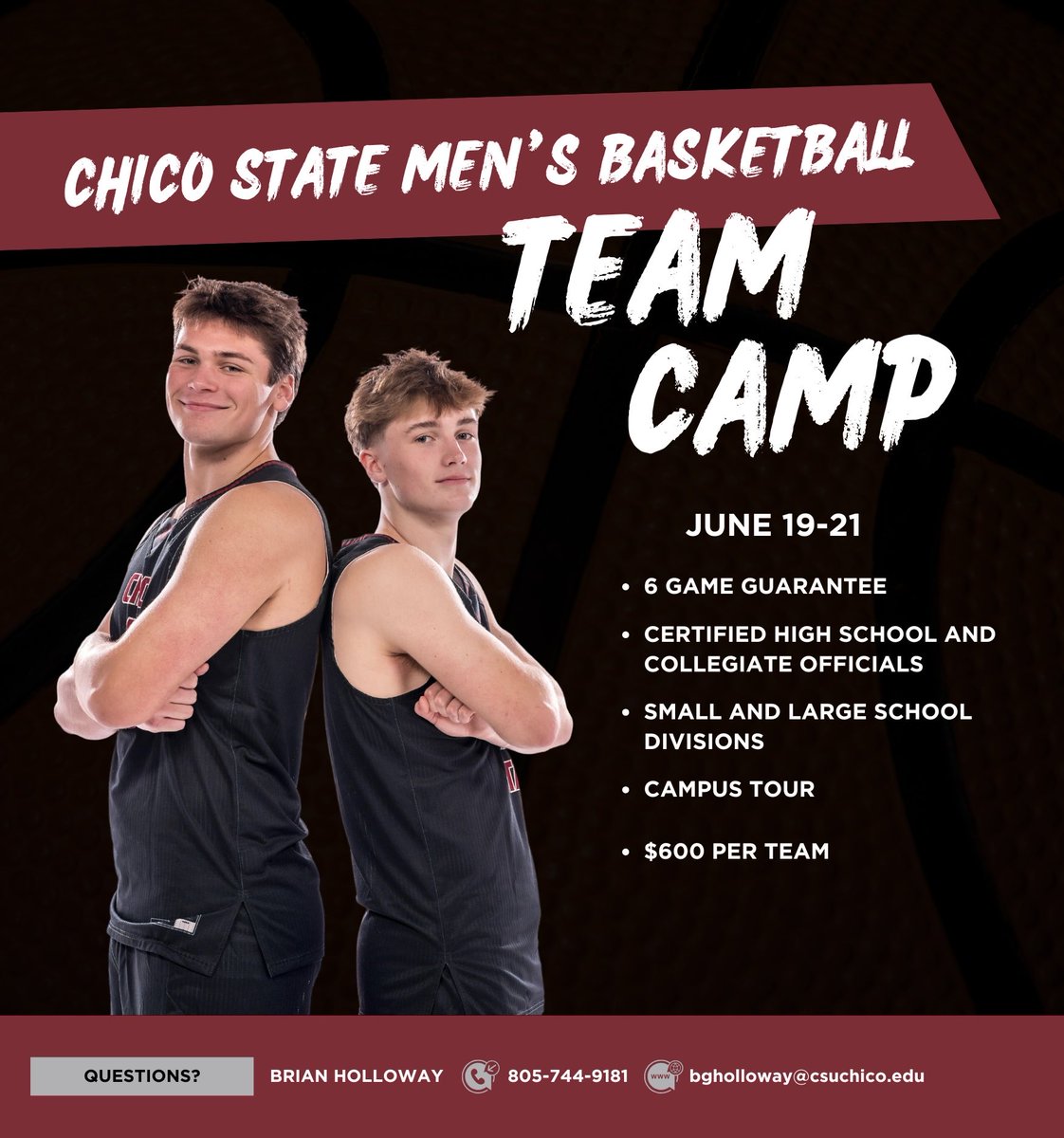 Chico State Men's Basketball tweet media