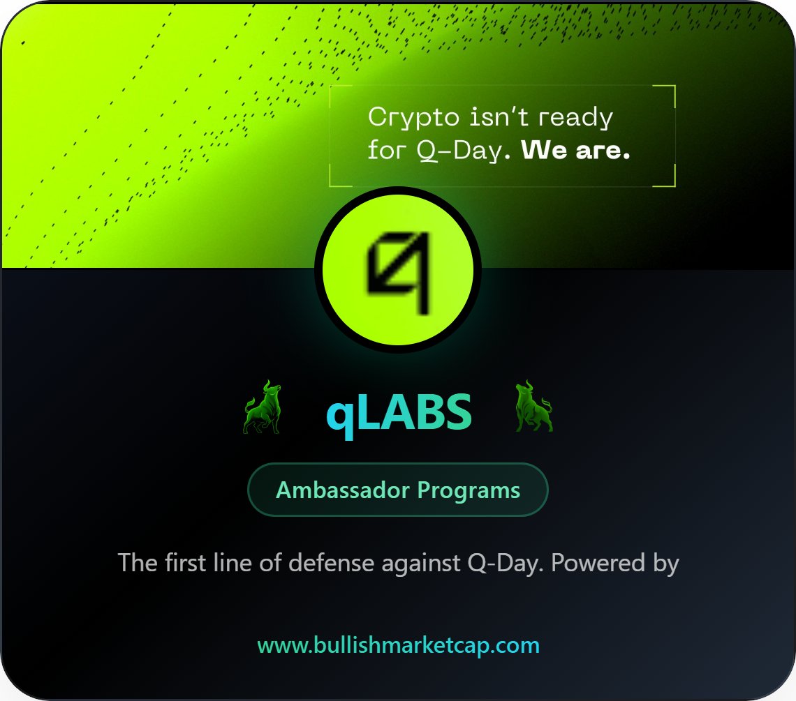 🪐 qLABS is now listed under Ambassador Programs Category on ...
