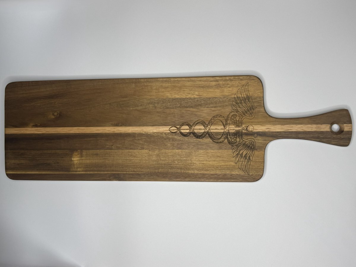LoTechSales's tweet photo. Acacia Large Bread Board with Inlay, engraved with crisp detail and rich grain.
Order on our website. Search Acacia Large Bread Board with Inlay.
#AcaciaWood #LoTechSales https://t.co/rLYAzU7thW