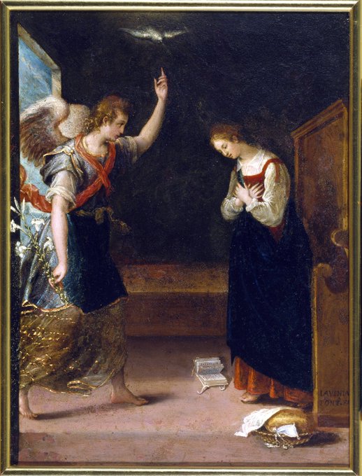 jdmccafferty's tweet image. The Annunciation: feast #otd 25 Mar 
Lavinia Fontana (1552-1614)    Walters Art Museum
