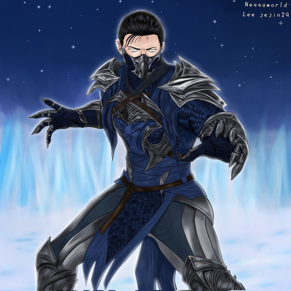 leejejin29's tweet image. Finally I finished my fan art of Bi-Han. It’s the first time I’ve drawn his Order of Darkness version, I hope it turned out well ! ☺️

#Bihan #subzero #mortalkombat #mk1 #fanart