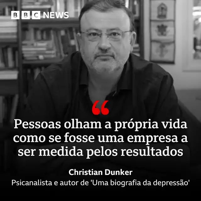 bbcbrasil's tweet photo. “Não precisamos de um batalhão de psicólogos, psicanalistas, psiquiatras, especialistas em sintomas. Precisamos de muita gente atenta ao sofrimento”, diz o psicanalista Christian Dunker sobre o que chamamos de depressão. #ArquivoBBC

https://t.co/uBUwjHzGxt https://t.co/3Ev9LyHrhe