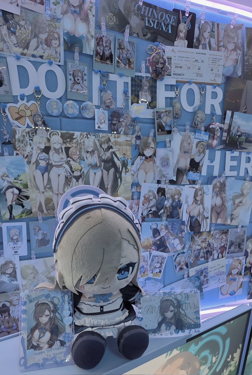 Good Asuna morning! Asuna had so much fun yesterday on her birthday! Thank you to everyone for making her day special!