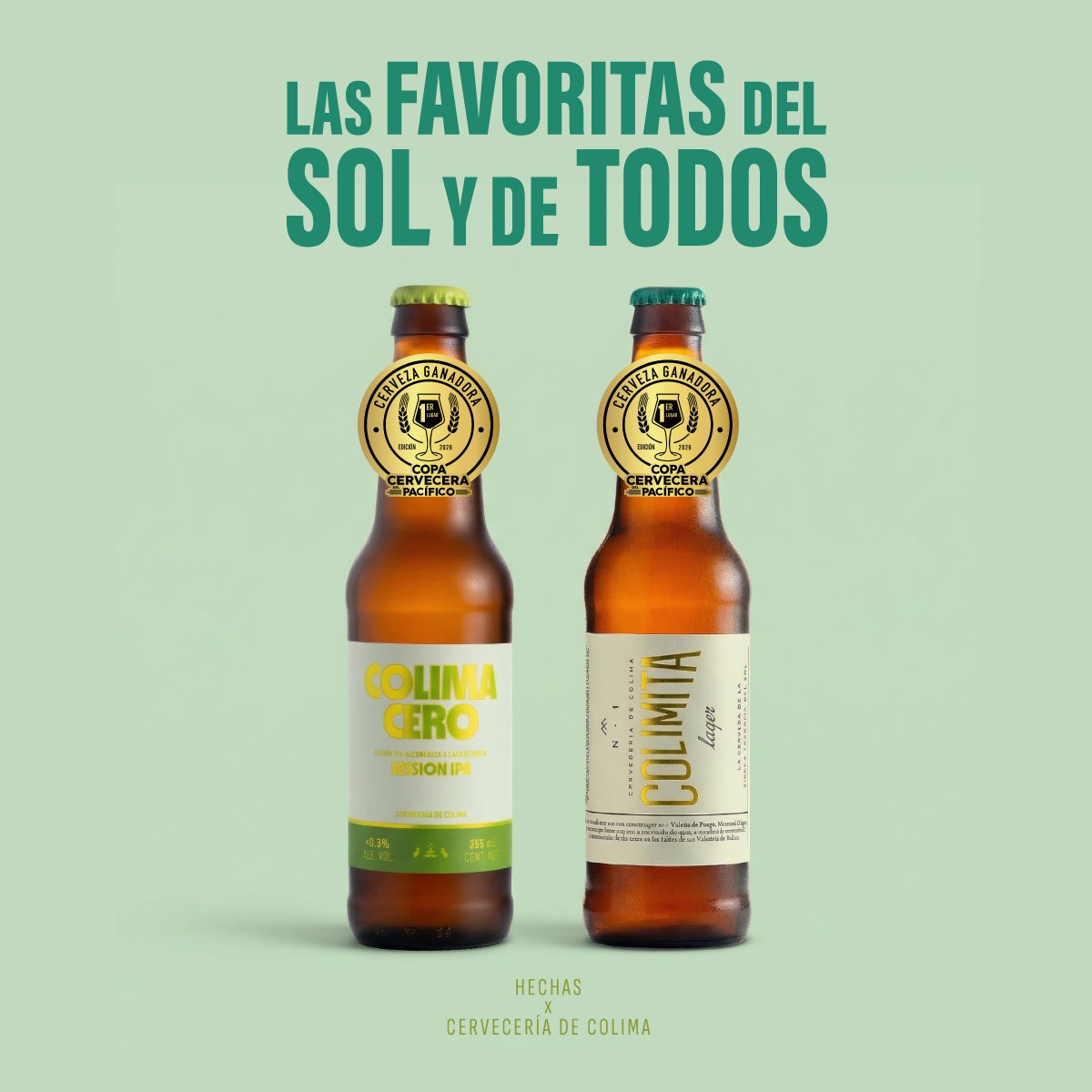 cervezadecolima's tweet photo. En Cervecería de Colima hacemos cosas grandes desde lugares pequeños.
Ganar oro en la copa del pacífico con Colimita y Colima Cero SESSION IPA son una muestra contundente de dos de nuestras fortalezas: consistencia e innovación.
Gracias por formar parte de esta familia. https://t.co/01K46MTSyD
