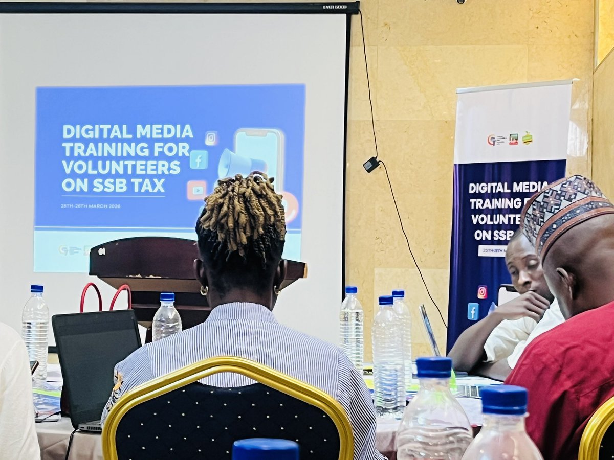 JesamOkoi_'s tweet photo. Day 1 at Digital Training for Volunteers on SSB TAX organized by @CAPPAfrica  @HealthyFood_NG ✍🏽👌🏾
The current rate of Non-communicable Diseases(NCDs) in Nigeria is alarming due to the consumption of Sugar Sweetened Beverages(SSB).
Living HEALTHY and long should be prioritized! https://t.co/5uBkIIJhk9