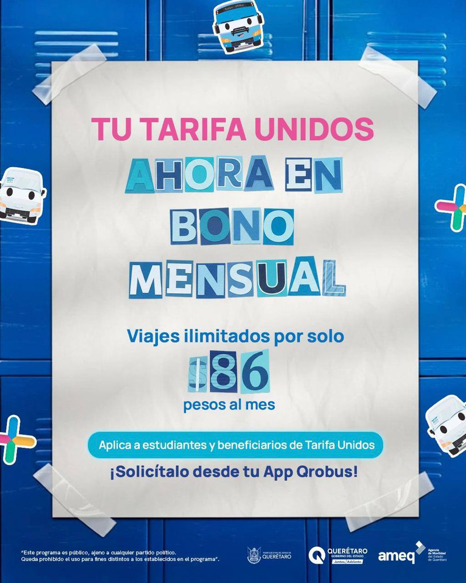 Agencia de Movilidad del Estado de Querétaro tweet media