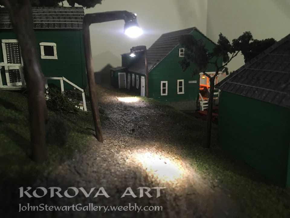 F13thFranchise's tweet image. Might be the best recreation of Packanack Lodge from #FridayThe13th Part 2 in model scale. This is from a few years ago…