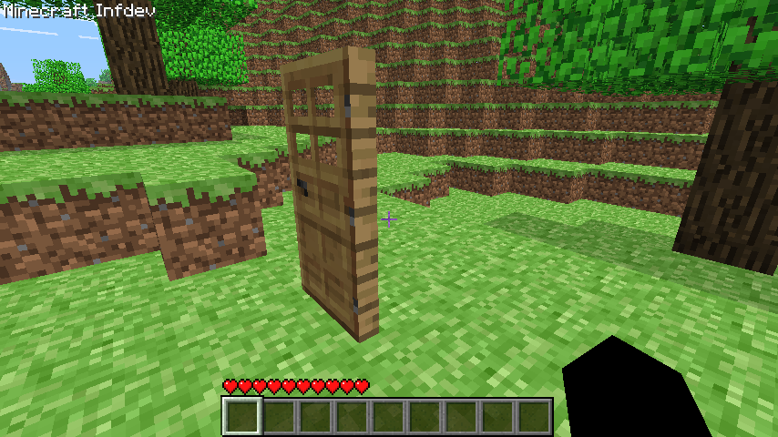 the_polo1's tweet photo. 📅Infdev 20100607 was released 16 years ago!

➕ This Version added:
- Oak Sign, Ladder &amp; Door https://t.co/CbusaCZsfy