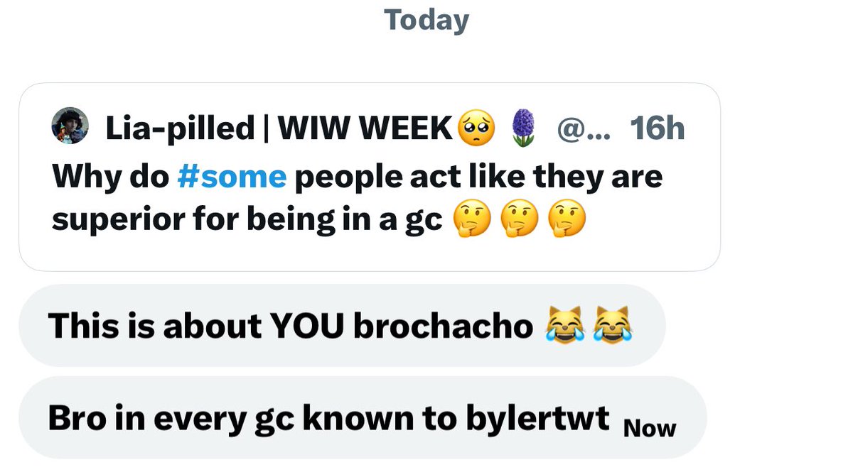 Lia-pilled | WIW WEEK🥺🪻 tweet media