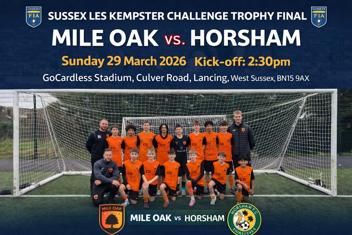 Mile Oak FC tweet media