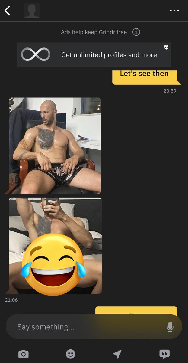 boysnationxcx's tweet photo. @Grindr when Andrew Tate got exposed for using Grindr to hook up with men https://t.co/nxbe9nRY5D
