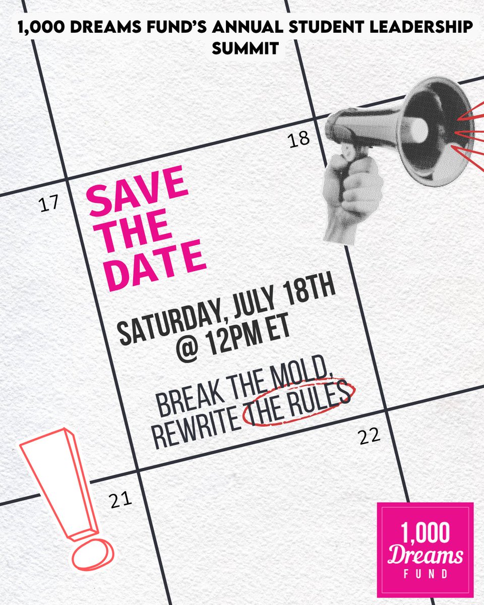 1,000 Dreams Fund tweet media