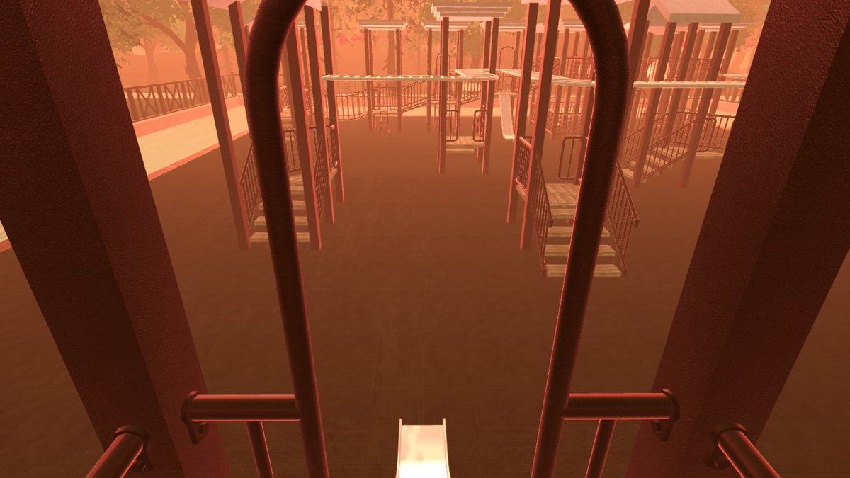 ExpungedSponge's tweet photo. A new and different playground at sunset, from the second half of the game.

You can play the first half on itch: https://t.co/QV1Z9IJ58U

#leveldesign #unity3d #indiegaming #indiegamedeveloper #gamedesign #madeWithUnity #screenshotsaturday https://t.co/jQI7aZiIIe