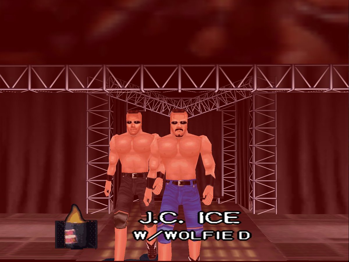 Official_WMI's tweet photo. #WWFWarzone #BaddBlood Update: WMI CAW Save

- All CAW slots filled. Most movesets done (bleh).
- New/Updated alt attires for some of the main roster.
- All ingame assets, no texture modding.

Will upload my save &amp; .mpk files next week. Really loving this mod, @Wallywood234 https://t.co/A2XhvhBSP2