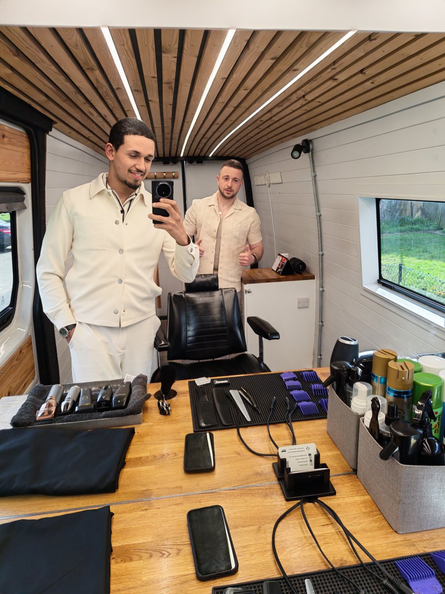 ChrisHatfieldCo's tweet photo. Quick cut in the barber van, then off on another adventure✈️🌍
Travelling for work is always a great experience especially when with great company.
#ChrisHatfield
- #ChrisHatfieldUK
- #ChrisHatfieldNottingham
- #NottinghamBusiness
- #NottinghamUK
- #EastMidlandsBusiness
- #NottinghamOffice
- #NottinghamEntrepreneurs
- #NottinghamProfessionals
- #NottinghamNetworking
- #BusinessTravel
- #WorkTrip
- #CorporateTravel
- #BusinessTraveller
- #TravelForWork
- #BusinessOnTheGo
- #RemoteWorkingLife
- #WorkAndTravel
- #TravelProductivity
- #BusinessLife
- #Travel
- #Wanderlust
- #Explore
- #Adventure
- #TravelDiaries
- #TravelMore
- #TravelGoals
- #ExploreTheWorld
- #WorldExplorer
- #TravelLife
- #TravelNow
- #RoamThePlanet
- #Journey
- #Discover
- #TravelAddict
- #OfficeLife
- #WorkCulture
- #LeadershipJourney
- #SalesLeadership
- #BusinessStrategy
- #EntrepreneurLife
- #ProfessionalGrowth
- #WorkSmart
- #ProductiveDay
- #ModernWorkplace
- #StartupShenanigans
- #SalesMentor
- #LeadershipDevelopment
- #BusinessMindset
- #GrowthFocused