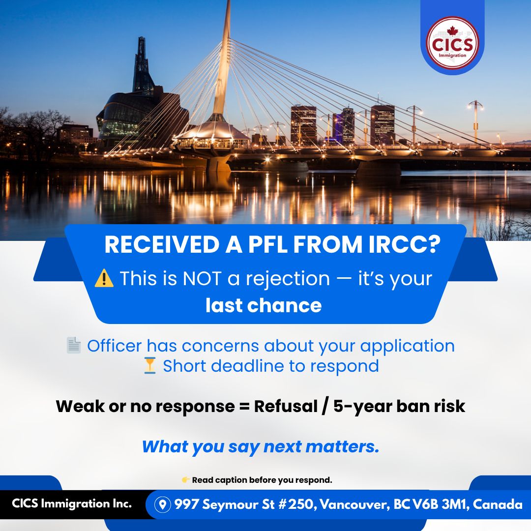 CICSImmigration's tweet image. This stage is critical — your reply can determine the final outcome.

Before responding, make sure your explanation is accurate, structured, and legally sound.

#CanadaPR #ImmigrationHelp #CanadaImmigration