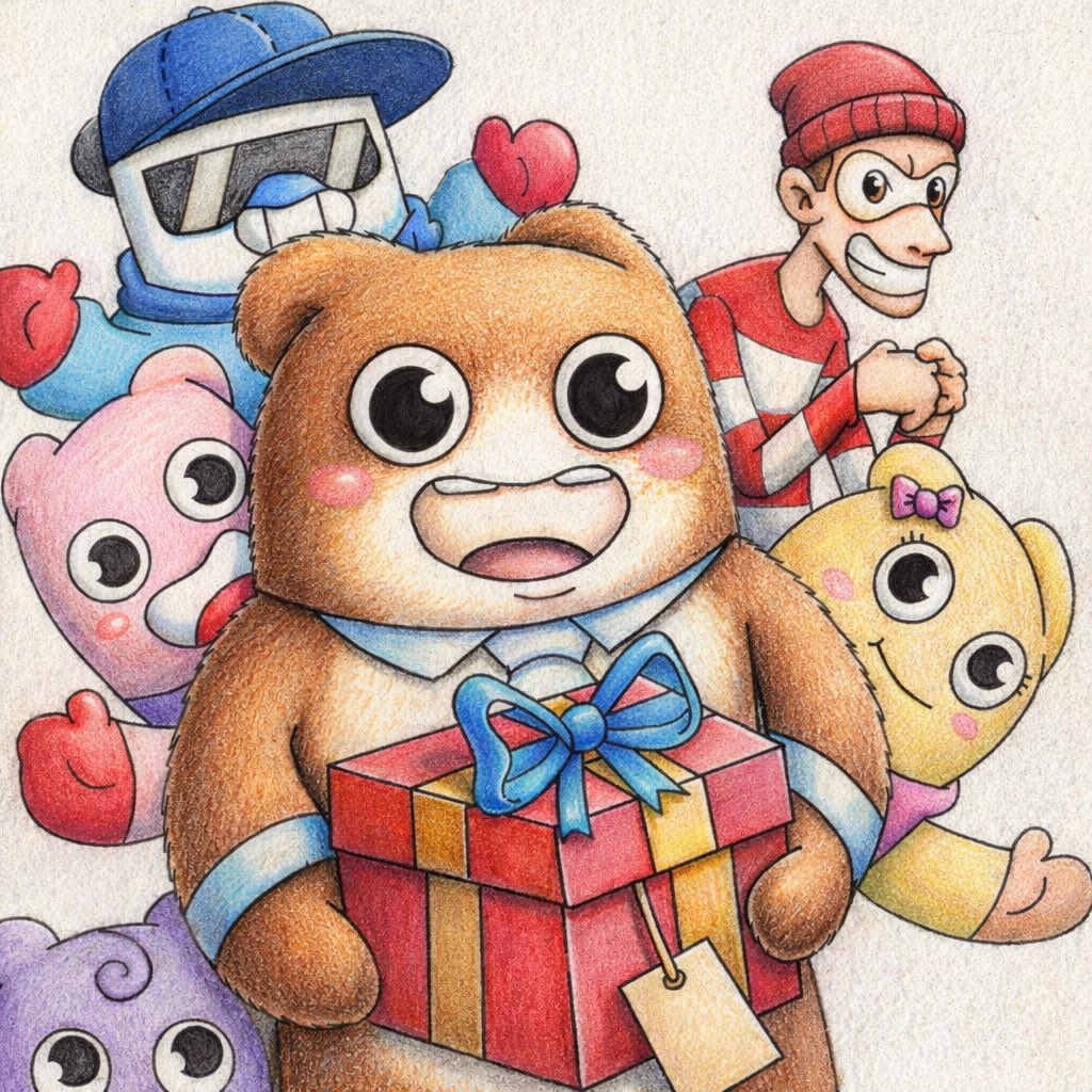 0xAdesola's tweet image. Now the little guys looks better 

@LittleGuysWorld 
@LittleGuyBerry 
#littleguy