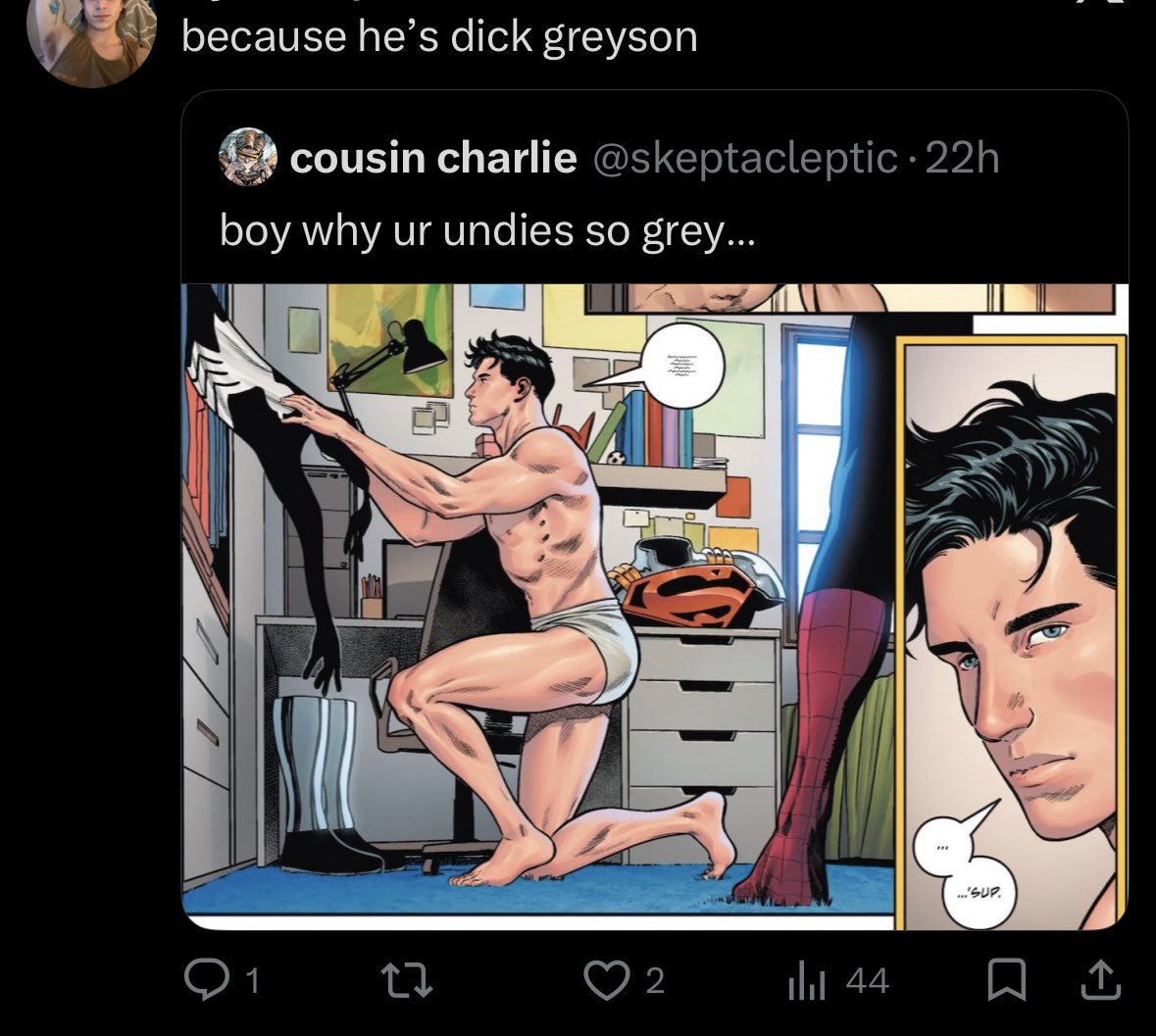 cousin charlie tweet media