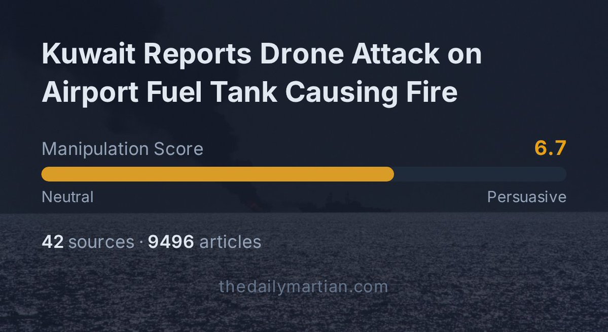 U.S. officials declare the war effectively won, but regional observers describe an ongoing, high-intensity conflict.

See all sides. Decide for yourself.
thedailymartian.com/app/stories/14…