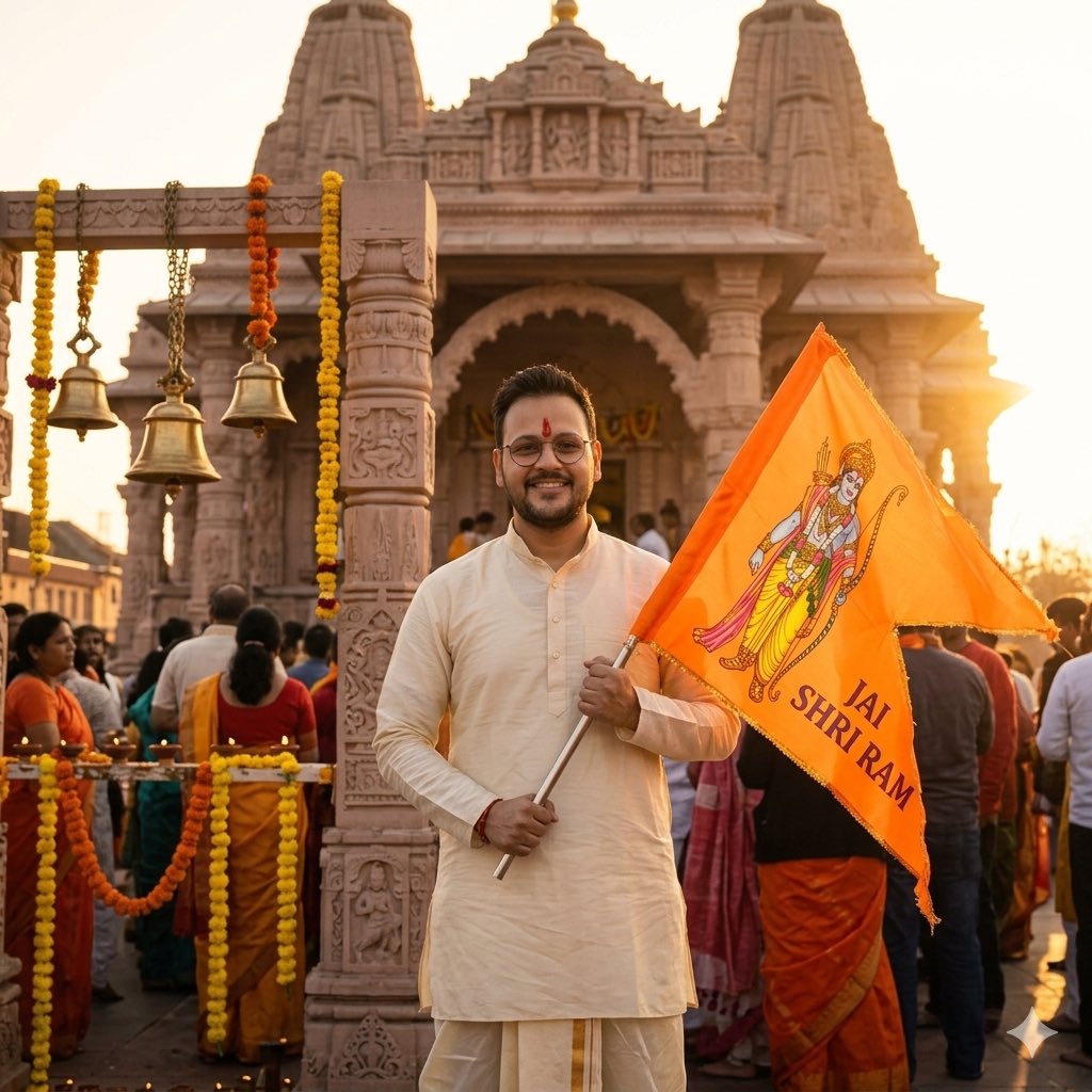 ✨ Happy Ram Navami ✨
May Shree Ram guide you towards truth and success always.
जय श्रीराम 🚩 #ramnavami #shreeram