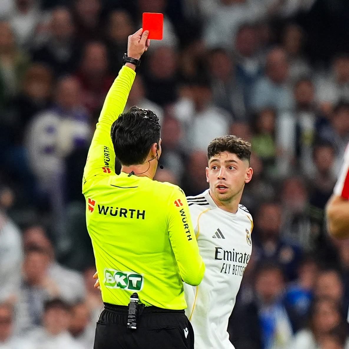 🚨 JUST IN: Real Madrid are NOT happy with Fede Valverde’s one match suspension.

They continue to believe that Valverde went for the ball.

Another appeal is NOT RULED OUT! <a href="/tjcope/">Tiempo de Juego</a>