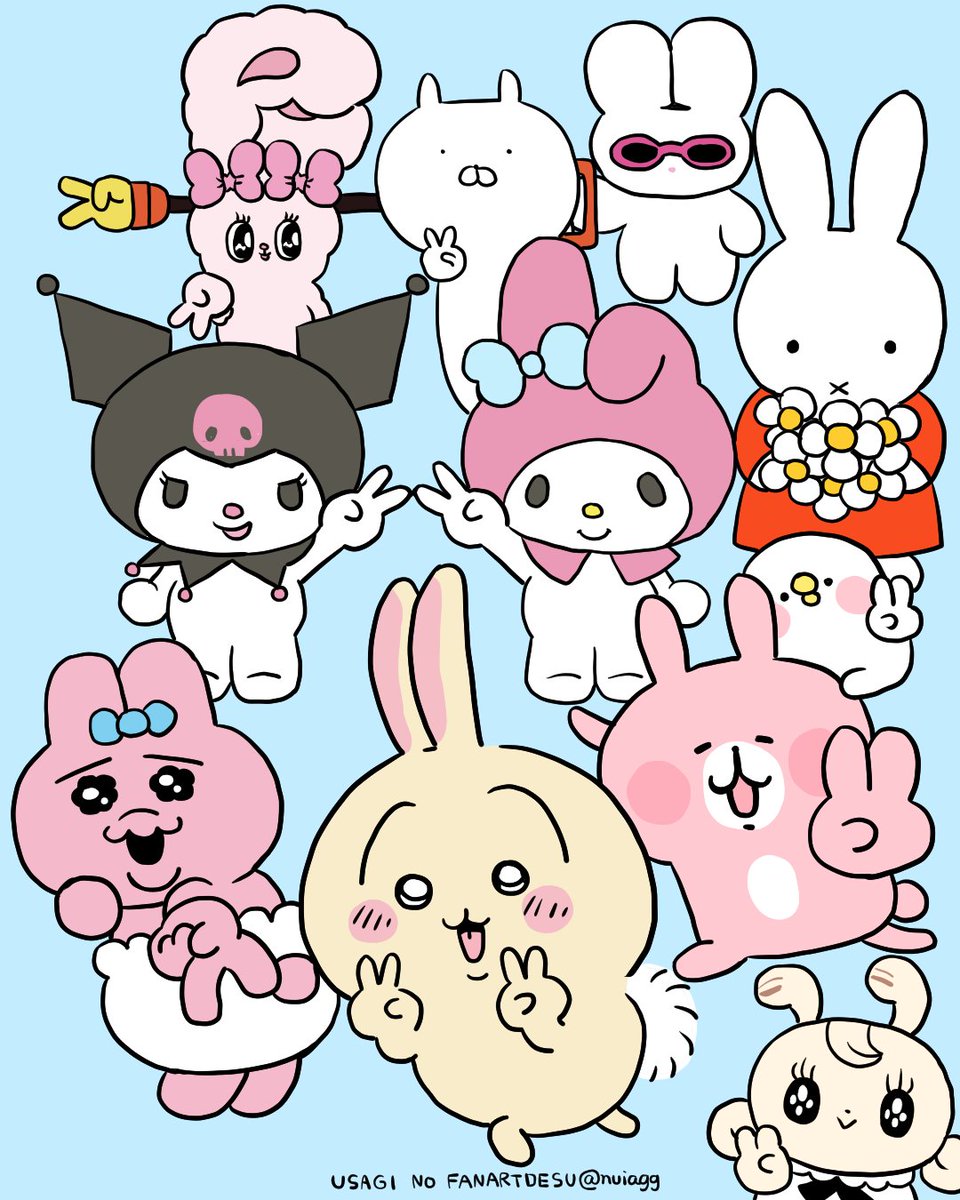 ぬいあぐ@ちいかわファンアート tweet media