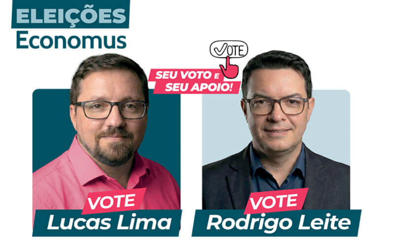 Eleições no Economus começam em 16 de abril; Sindicato dos Bancários do ABC apoia Lucas Lima e Rodrigo Leite

Os participantes do Economus irão às urnas para eleger seus representantes nos Conselhos Deliberativo e Fiscal da entidade. 

Confira: bit.ly/eleicaoeconomus