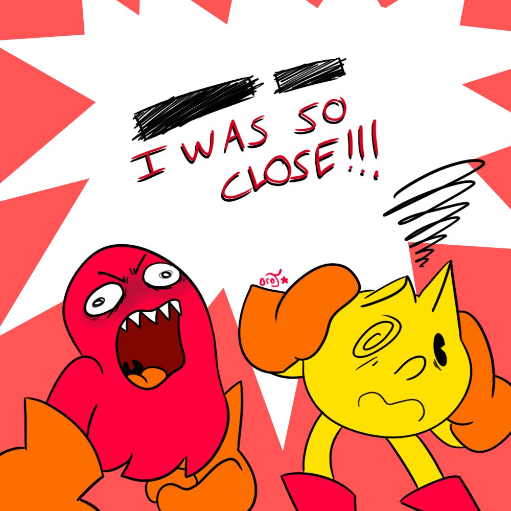 oro_junestar's tweet image. a very salty meal #pacman #blinky