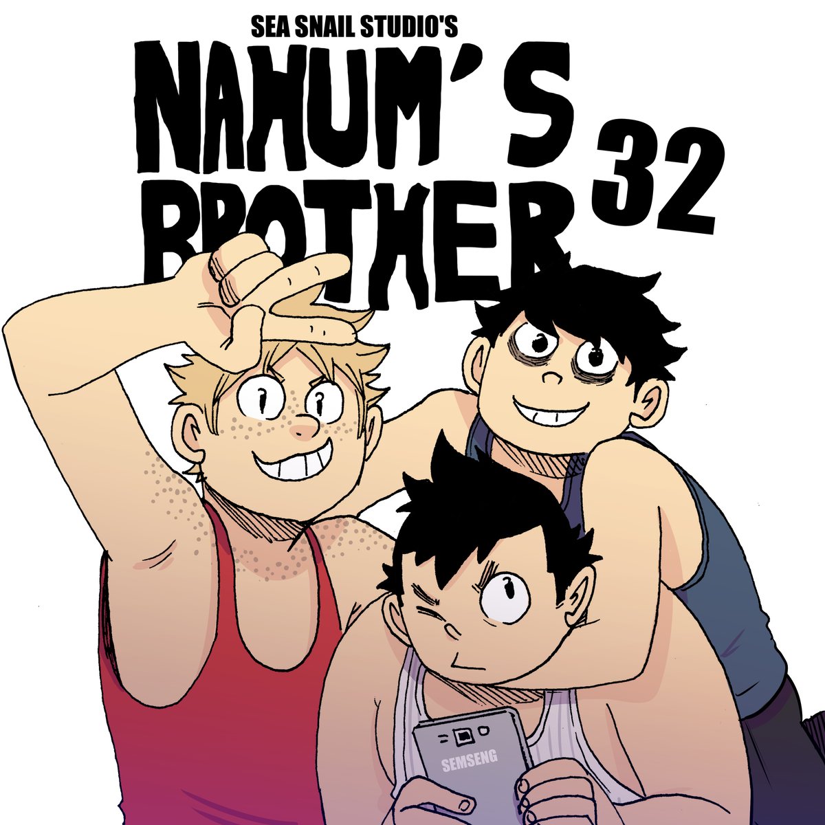 SeaSnailStudio's tweet photo. NAHUM'S BROTHER
Chapter 32:  After Party.

Now available in Tapas!
https://t.co/fOT4x6pDZt https://t.co/FJhOYN8mza
