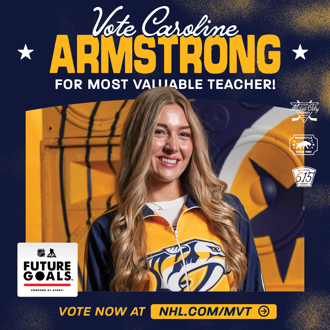 FordIceCenter's tweet photo. 🗣️ We need your help!

Our very own Energy Team member, Caroline Armstrong was nominated for the NHL's Future Goals Most Valuable Teacher! Voting closes in one week.

🗳️ Vote for Caroline here » https://t.co/scobuj2JwY https://t.co/5vh6fCJxgA